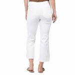 Democracy Absolution White Raw Hem Cropped Jeans Women’s Size 16 Stretch Denim Photo 1
