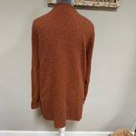 Madewell  XS merino wool alpaca blend cardigan sweater burnt orange brown Photo 3