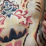 Johnny Was  Jungle Paisley Button Up Blouse Shirt Top Sz M Medium Multi Color Photo 10