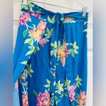Tommy Bahama Blue Floral Crop Wrap Pants New Without Tags! Size XS / TP Photo 4