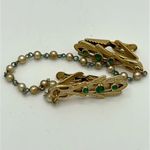 Vintage gold tone sweater clip Photo 4