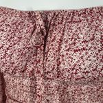 Princess Polly  Carrillo Floral Mini Dress Size 2 Long Sleeve Smocked Tiered Boho Photo 10