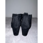 Bongo Women's  Black Suede Wedge Ankle Boots Size 8 Photo 3