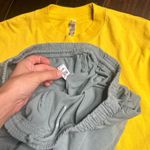 Los Angeles Apparel Drawstring waist shorts & crewneck crop top t-shirt casual coastal boho lounge Photo 2