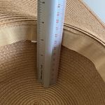 Francesca's Women’s Francesca Elegant Tan Wide-Brimmed floppy Hat packable tan Photo 5