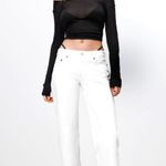 ZARA LOW-RISE STRAIGHT-LEG JEANS Photo 0