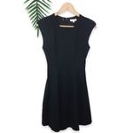 Rebecca Taylor Caley Ponte Knit Cap Sleeve A-Line LBD Dress - Size 0 Photo 2