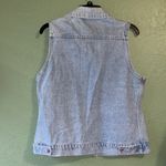 Christine Alexander Vintage 90s Jean Jacket Pink Rhinestones Size M Photo 5