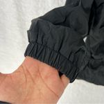 Lucky Brand  Missy Black‎ Windbreaker Jacket Drawcord Waist Packable Hood Size M Photo 4