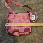 Comely Pink Ribbon NEW NWT Purse Adjustable Straps Buckle Small Chic Unique Photo 9