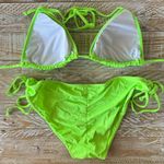 🍋‍🟩Margarita Triangle & Scrunch Butt String Bikini🍋‍🟩 ~lg Green Photo 6