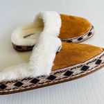 Børn Comfort Slippers Faux Shearling Shoes Slip On Flat Size Small 5 6 White Photo 3