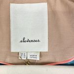 Anthropologie  Elevenses Ruffled Trench Coat Size 6 NEW Beige Belted Pockets Photo 5