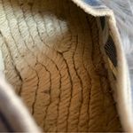 Tory Burch  Striped Cream and Blue Espadrilles Shoes 5.5 Photo 5