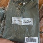 Everyday Jones Green Moss Boho Beaded Tassel Sleeveless Tank M Size M Photo 1