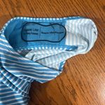 Nicole Miller One Piece Sz. 1X NWT Stripe Off Shoulder Ruffle Swim Bathing Suit Photo 5