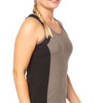 Kerrits  STRAIGHT LINE SPORT TANK Sable Equestrian GUC Size S Photo 0