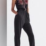 Madewell  Folkway 100% Silk Embroidered Jumpsuit Size 4 Photo 1