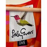 Lesley Evers Drew Dress Cotton Slub Tunic 100% Cotton Orange Chicka 1X No Belt Size XL Photo 2