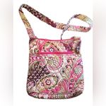 Vera Bradley "Very Berry Paisley" (Retired 2010) Hipster Crossbody Purse Photo 1