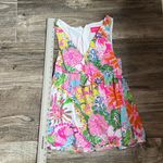 Lilly Pulitzer  Womens Tank Target Nosey Posey Top Blouse Shirt Floral pink XS #5 Photo 10
