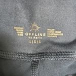 Aerie ‎ Offline High Waisted Women's Striped Leggings. Size  L Photo 4