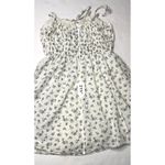 Lulus  JD4911L1‎ Darling Mindset White  Prairie Dress Floral Sleeveless MEDIUM Photo 8