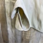 Talbots Vintage Large Light Tan Moleskin/Suede Snap Front Long Sleeve Sh… Photo 2