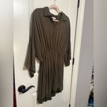 Andree by Unit  Olive Green Dress Size 2X Photo 4