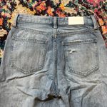 Pistola  Distressed Wide Leg Crop Jeans Womens 27 Blue Photo 3
