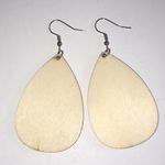 Disney Snow White Red Teardrop Earrings with Tattooed Character Design Photo 2