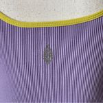 Free People  MOVEMENT | Purple Ribbed Sleeveless Crop Top Sz M/L Photo 6