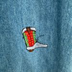 Bill Blass Vintage  Western Embroidered Button Front Blouse Women's Size 1X Photo 4