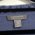 Charter Club  100% Cashmere V Neck Sweater Large Photo 3