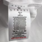 Daisy Street  White Tee Floral Patch Size Large New Photo 77