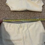 Free People FP Movement Match Point Set Ivory Varsity stripe XL top skort short Photo 6