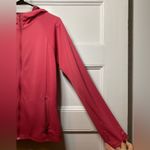 Kuhl  Full Zip Lightweight Hooded Sweatshirt Outdoor Athleisure Pink Sz Medium Photo 7