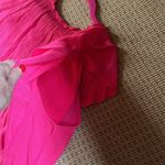 CeCe  xl pink top NWOT rayon keyhole ruffle sleeve Photo 5