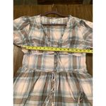 Hill House  Home Sabrina Plaid Maxi Midi Dress size Large Photo 3
