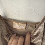 Personal Identity Tank Top Womens Large‎ Velvet Spaghetti Strap Y2K Photo 3