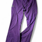 Dickies Y2K‎  Purple Drawstring Scrub Pants Unique Pocket Detail Workwear Flare Photo 0