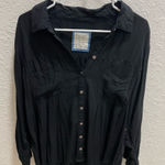 Style & Co  black button up dress shirt / XL Photo 0