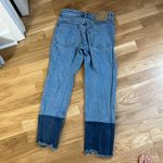 Rag and Bone maya color block high rise cropped jeans Photo 4