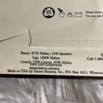 Hanes Vintage Absolutely Ultra Sheer Control Top Glimmer Pantyhose Size B Silver Photo 11