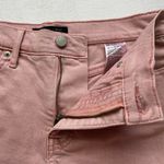 Banana Republic Girlfriend High Rise Denim Shorts Pink Fog Size 24 (00) Frayed H Photo 5