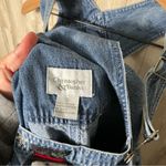 Christopher & Banks Vtg 90s  Christmas Grandma Denim Overalls Womens Small Photo 3