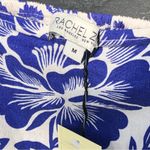 Rachel Zoe Pineapple Garden Blue/White Crop Top M Photo 1