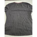 Koi By Kathy Peterson Black, White, And Pink Scrub Top Size M Black Size M Photo 5