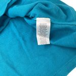 Quacker Factory  Womens Turquoise Sleeveless Knit Top  Sequin Accents Size 2X Photo 3