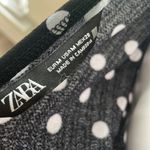 ZARA  Black and White Polkadot minidress Photo 9